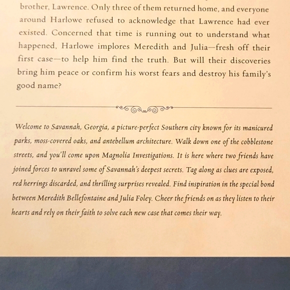 NEW Savannah Secrets - A Fallen Petal Hardcover Book - Picture 11 of 17